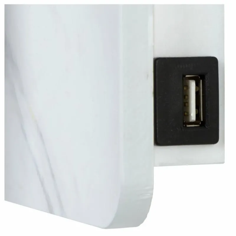 Lampes En Bois-Luminaires Lucide Spot mural Lucide OREGON LED Blanc, 1 lumière