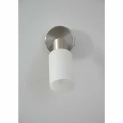 Luminaires Reality Spot mural Reality Acier inoxydable, Blanc, 1 lumière