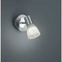 Luminaires Trio Spot mural Trio LEVISTO LED Nickel mat, 1 lumière