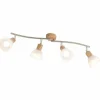 Lampes En Bois-Luminaires Nino Spot Nino Leuchten DAYTONA LED Bois clair, 4 lumières