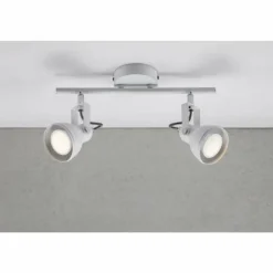 Luminaires Scandinaves-Luminaires Nordlux Spot Nordlux ASLAK Blanc, 1 lumière