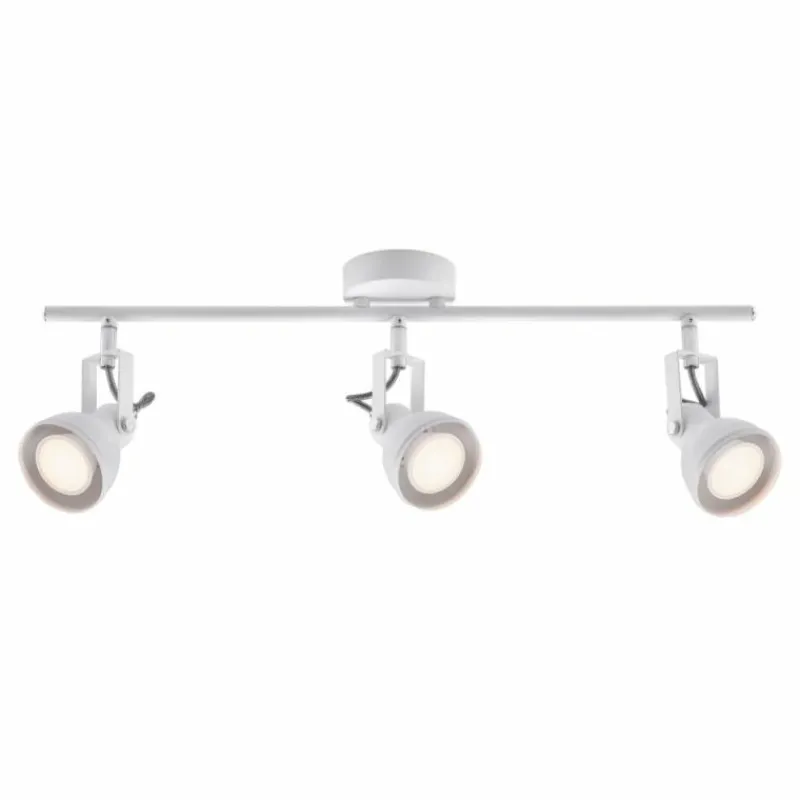 Luminaires Scandinaves-Luminaires Nordlux Spot Nordlux ASLAK Blanc, 1 lumière