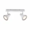 Luminaires Scandinaves-Luminaires Nordlux Spot Nordlux EIK Blanc, 2 lumières