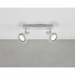 Luminaires Scandinaves-Luminaires Nordlux Spot Nordlux EIK Blanc, 2 lumières