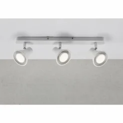 Luminaires Scandinaves-Luminaires Nordlux Spot Nordlux EIK Blanc, 3 lumières