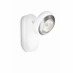 Luminaires Philips Spot Philips SEPIA LED Blanc, 1 lumière* Spots Et Projecteurs
