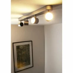 Luminaires Philips Spot Philips STAR LED Aluminium, Acier inoxydable, 4 lumières* Éclairage Led