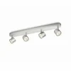 Luminaires Philips Spot Philips STAR LED Aluminium, 4 lumières* Éclairage Led
