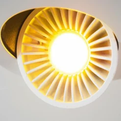 hofstein Spot plafond Granada LED Blanc, 4 lumières