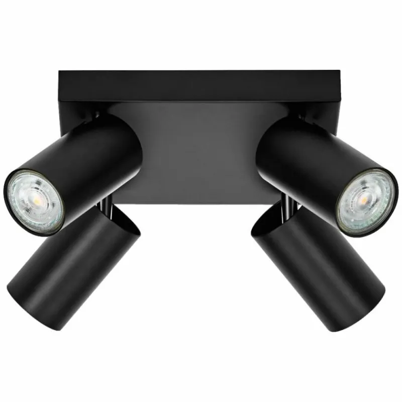 Luminaires Ledvance Spot Plafonnier LED Noir, 4 lumières* Éclairage Led