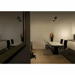 Luminaires Ledvance Spot Plafonnier LED Noir, 4 lumières* Éclairage Led