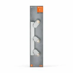 Luminaires Ledvance Spot Plafonnier LED Blanc, 3 lumières* Éclairage Led