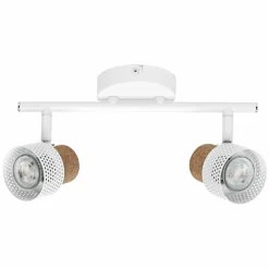 Lampes En Bois-Luminaires Ledvance Spot Plafonnier LED Blanc, 2 lumières