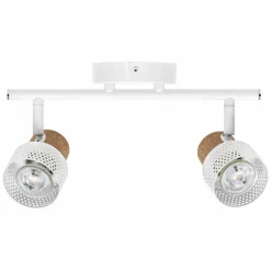Lampes En Bois-Luminaires Ledvance Spot Plafonnier LED Blanc, 2 lumières