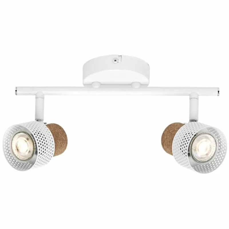 Lampes En Bois-Luminaires Ledvance Spot Plafonnier LED Blanc, 2 lumières