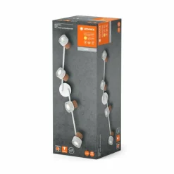 Lampes En Bois-Luminaires Ledvance Spot Plafonnier LED Blanc, 4 lumières