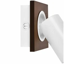 Lampes En Bois-Luminaires Ledvance Spot Plafonnier LED Couleur bois, Blanc, 1 lumière