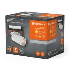 Lampes En Bois-Luminaires Ledvance Spot Plafonnier LED Couleur bois, Blanc, 1 lumière
