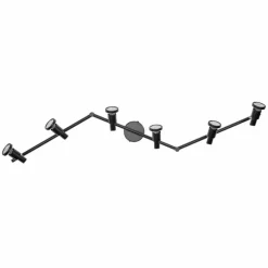 Luminaires Ledvance Spot Plafonnier LED Noir, 6 lumières* Éclairage Led