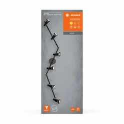 Luminaires Ledvance Spot Plafonnier LED Noir, 6 lumières* Éclairage Led