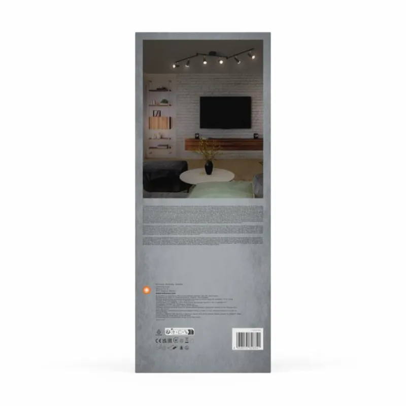 Luminaires Ledvance Spot Plafonnier LED Noir, 6 lumières* Éclairage Led