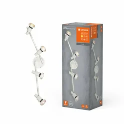 Luminaires Ledvance Spot Plafonnier LED Blanc, 4 lumières* Éclairage Led