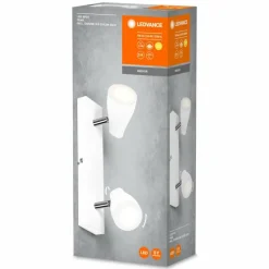 Luminaires Ledvance Spot Plafonnier LED Blanc, 2 lumières* Éclairage Led