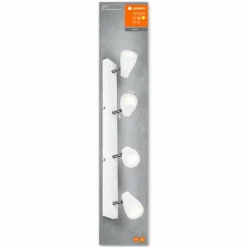 Luminaires Ledvance Spot Plafonnier LED Blanc, 4 lumières* Éclairage Led