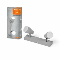 Luminaires Ledvance Spot Plafonnier LED Gris, 2 lumières* Éclairage Led