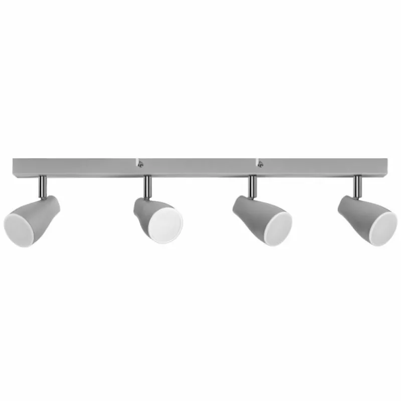 Luminaires Ledvance Spot Plafonnier LED Gris, 4 lumières* Éclairage Led