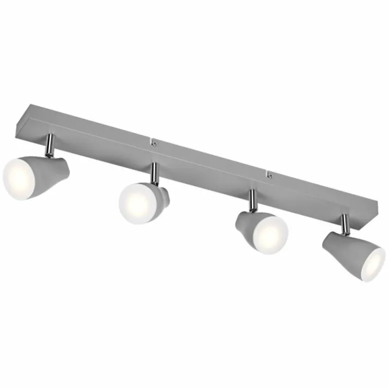 Luminaires Ledvance Spot Plafonnier LED Gris, 4 lumières* Éclairage Led