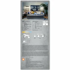 Luminaires Ledvance Spot Plafonnier LED Noir, 2 lumières* Éclairage Led