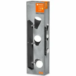 Luminaires Ledvance Spot Plafonnier LED Noir, 3 lumières* Éclairage Led
