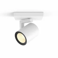 Luminaires Philips Spot pour plafond et mur, kit d'extension Philips Hue Ambiance White & Color Argenta Blanc, 1 lumière, Changeur de couleurs