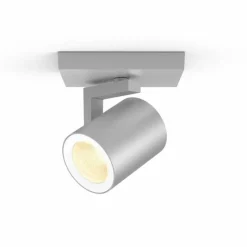 Luminaires Philips Spot pour plafond et mur, kit d'extension Philips Hue Ambiance White & Color Argenta Argenté, 1 lumière, Changeur de couleurs