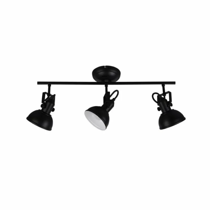 Luminaires Reality Spot Reality GINA Noir, 3 lumières* Spots Et Projecteurs