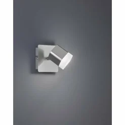 Luminaires Reality Spot Reality ROUBAIX LED Nickel mat, 1 lumière* Éclairage Led