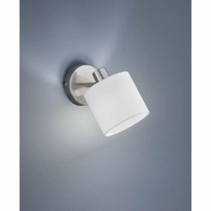 Luminaires Reality Spot Reality TOMMY Nickel mat, 1 lumière* Spots Et Projecteurs