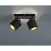 Lampes En Tissu-Luminaires Reality Spot Reality TOMMY Noir, 2 lumières