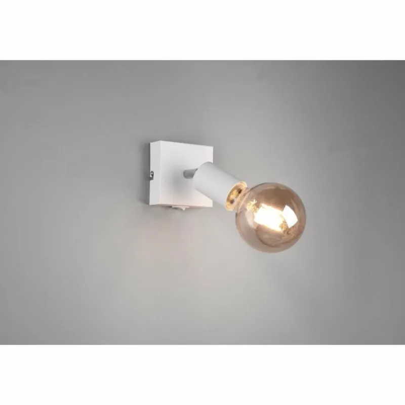 Luminaires Reality Spot Reality Vannes Blanc, 1 lumière* Spots Et Projecteurs