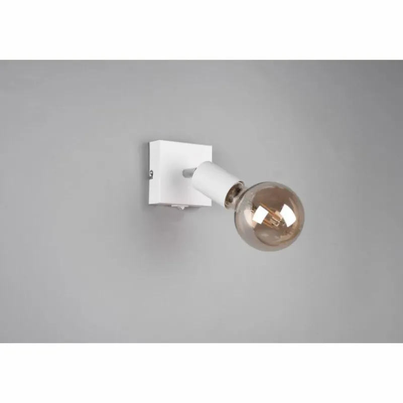 Luminaires Reality Spot Reality Vannes Blanc, 1 lumière* Spots Et Projecteurs