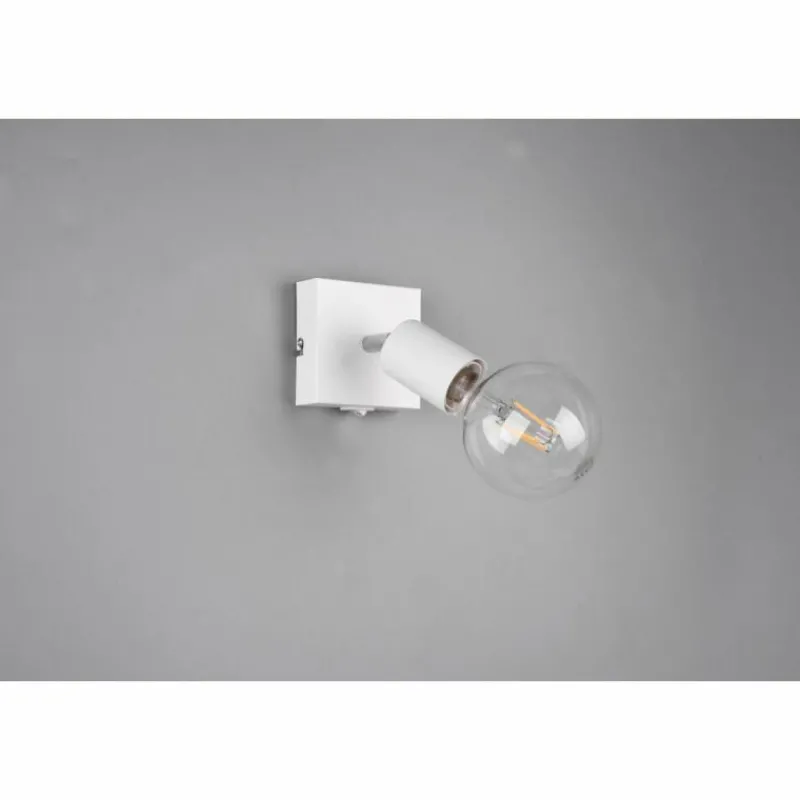 Luminaires Reality Spot Reality Vannes Blanc, 1 lumière* Spots Et Projecteurs