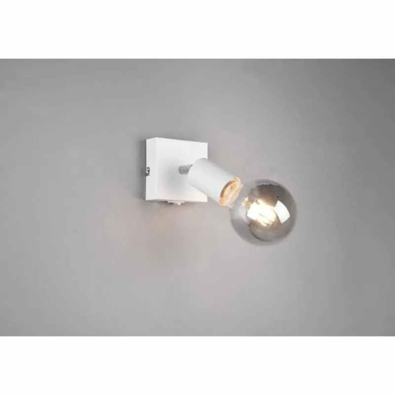 Luminaires Reality Spot Reality Vannes Blanc, 1 lumière* Spots Et Projecteurs