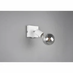 Luminaires Reality Spot Reality Vannes Blanc, 1 lumière* Spots Et Projecteurs