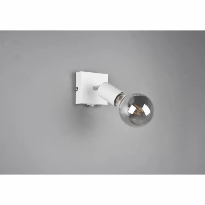 Luminaires Reality Spot Reality Vannes Blanc, 1 lumière* Spots Et Projecteurs