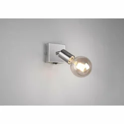 Luminaires Reality Spot Reality Vannes Nickel mat, 1 lumière