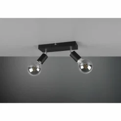 Luminaires Reality Spot Reality Vannes Noir, 2 lumières* Spots Et Projecteurs
