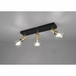 Luminaires Reality Spot Reality Vannes Noir, 3 lumières* Spots Et Projecteurs