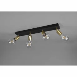 Luminaires Reality Spot Reality Vannes Noir, 4 lumières* Spots Et Projecteurs