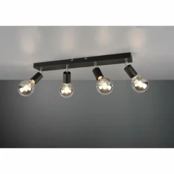 Luminaires Reality Spot Reality Vannes Noir, 4 lumières* Spots Et Projecteurs